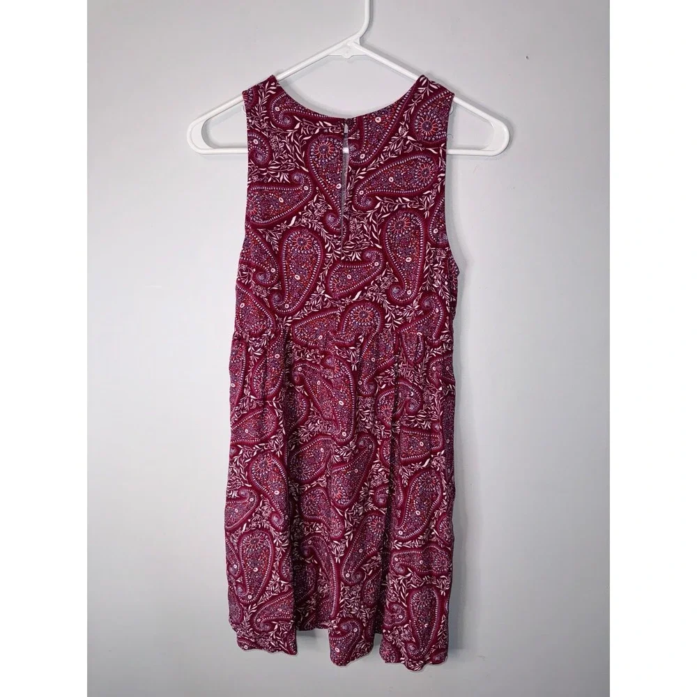 Old‎ Navy Maroon Sleeveless Dress - Picture 3 of 4